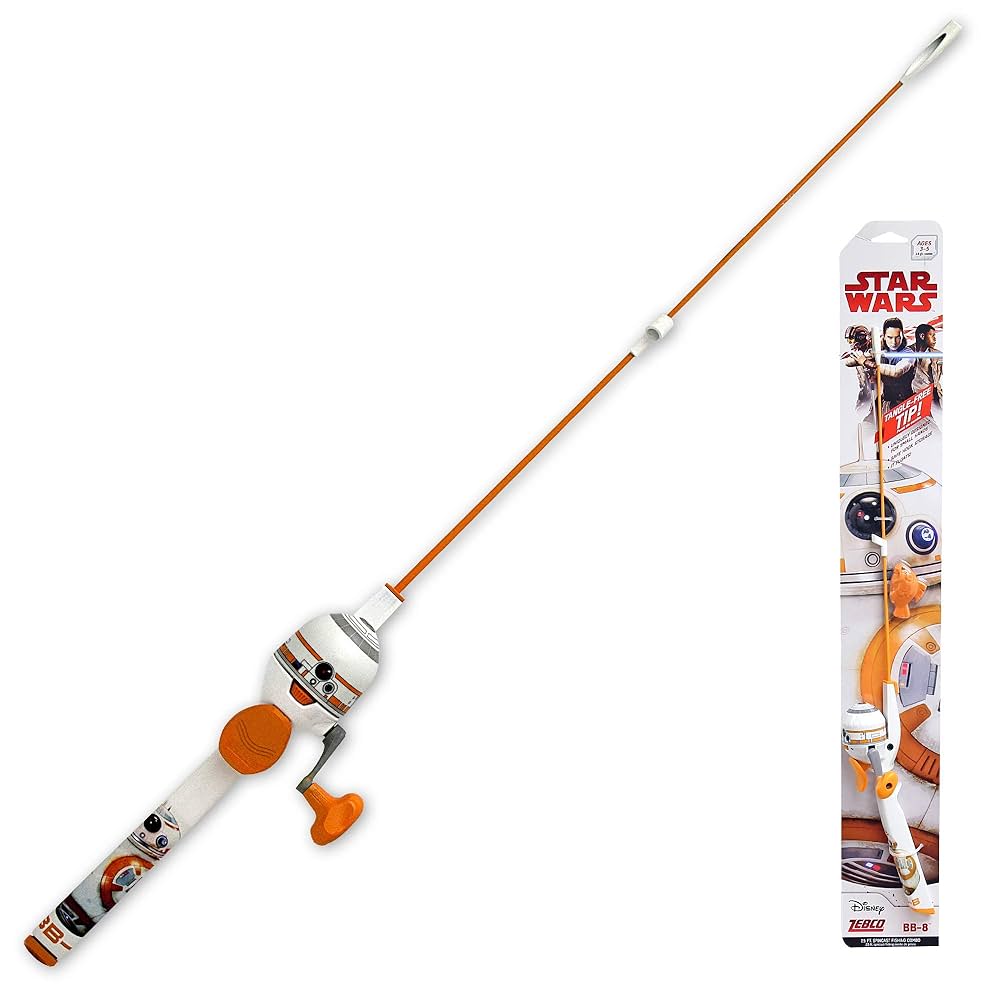 Amazon | Zebco スターウォーズ BB8 キッズ スピンキャスト
